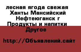 лесная ягода свежая - Ханты-Мансийский, Нефтеюганск г. Продукты и напитки » Другое   